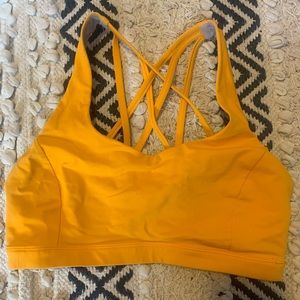 Lululemon Free To Be Serene Honey Lemon Yellow - Size 8